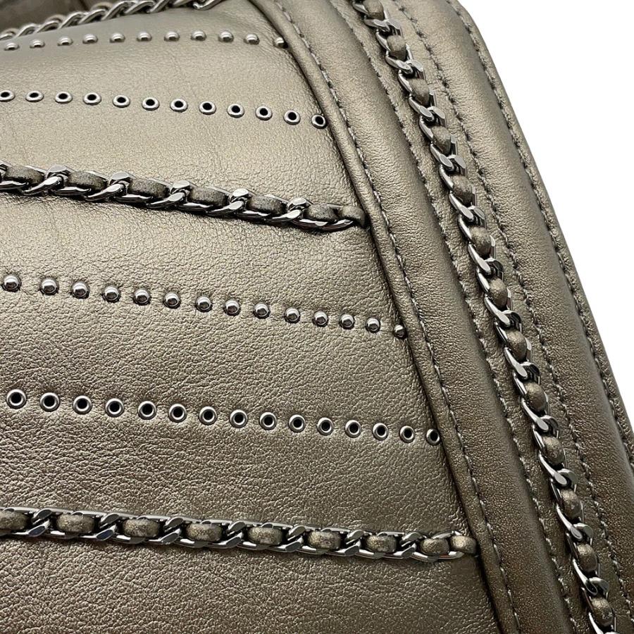 シャネル チェーンショルダーバッグ ボーイシャネル ヴィンテージカーフ A67086 CHANEL バッグ 【安心保証】_8
