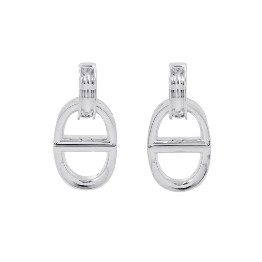 エルメス ピアス シェーヌダンクル レポンス Earrings SV925シルバー