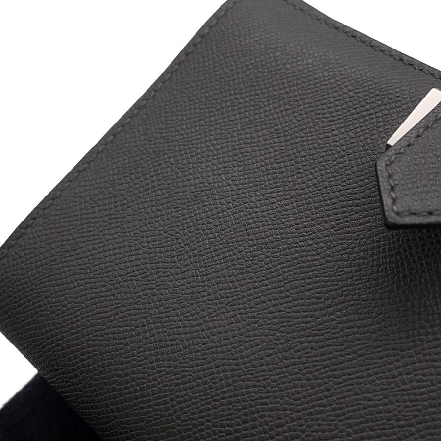 エルメス 二つ折り財布 ベアンコンパクト アルドワーズ/シルバー金具 ヴォーマダム W刻印 財布 【安心保証】の画像