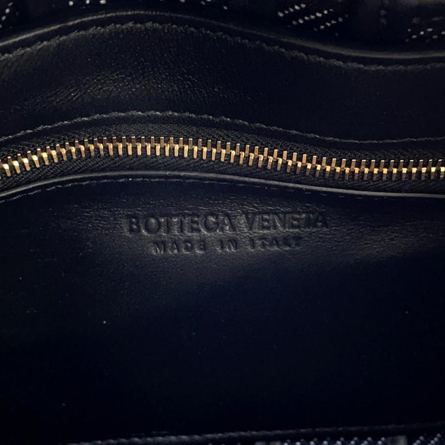 ボッテガヴェネタ ショルダーバッグ ブリックカセット マキシイントレチャート ツイード レザー BOTTEGA VENETA バッグ 黒 【安心保証】_10