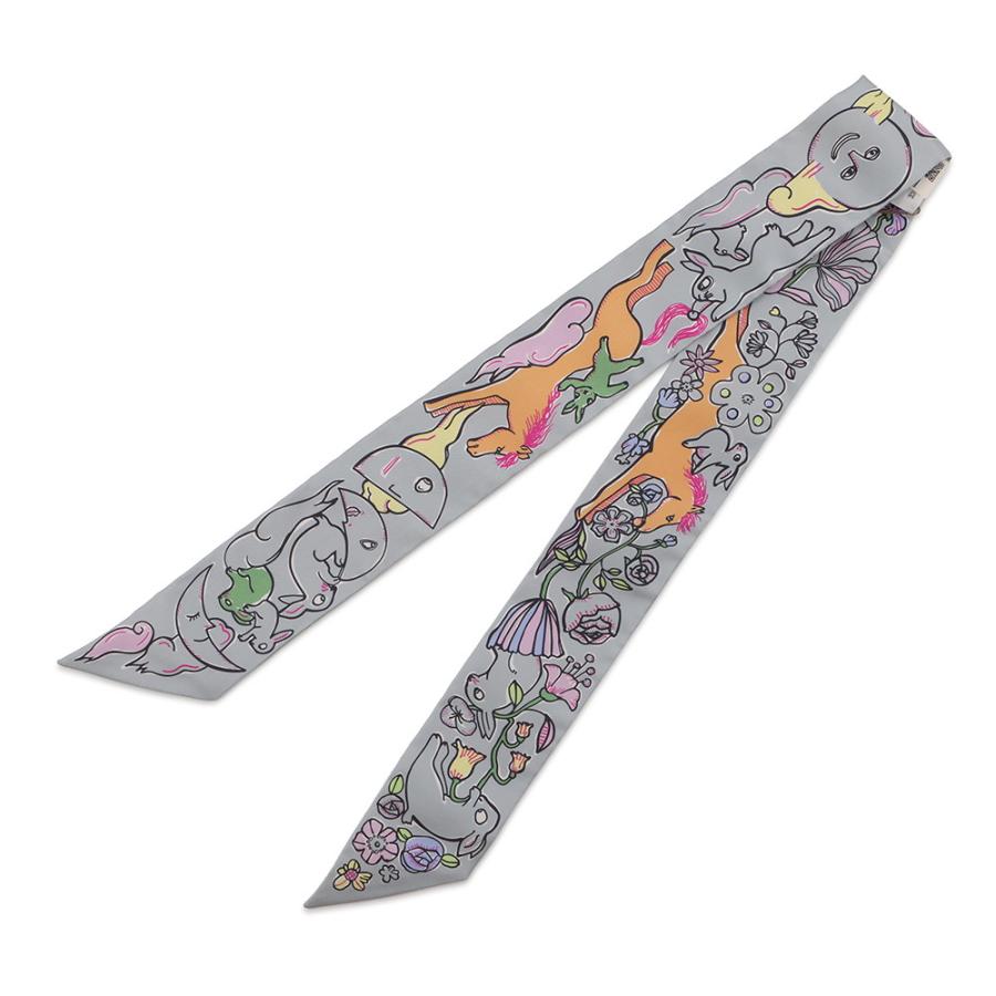 エルメス スカーフ ツイリー 千と一のウサギ Mille et Un Lapins