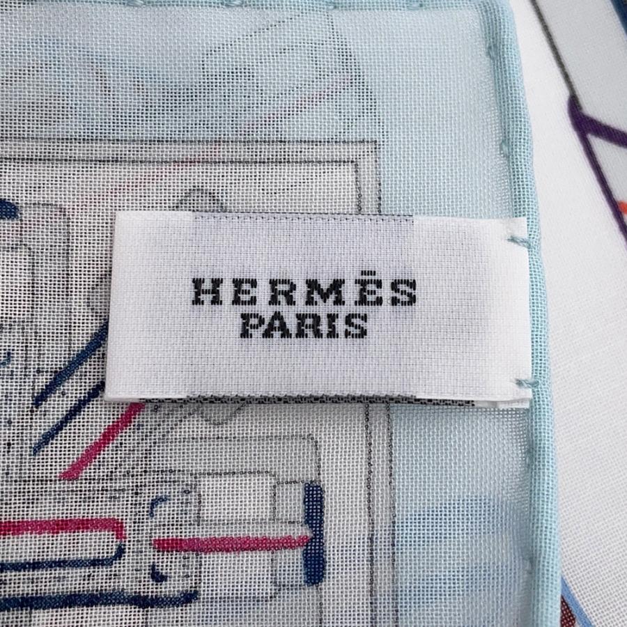 エルメス ハンカチーフ サングル・アン・フィネス コットン HERMES