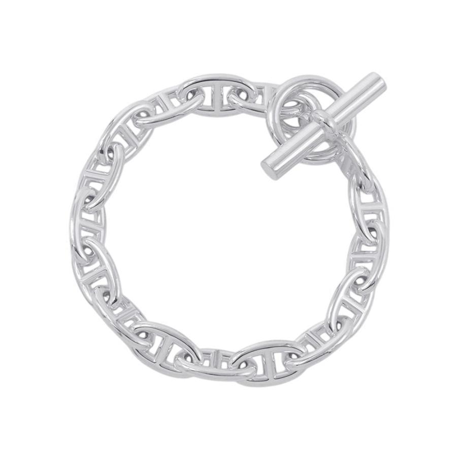 【極美品】HERMES シェーヌダンクルGM シルバー925 エルメス ブレスレット シェーヌダンクルGM 16コマ SV925シルバー