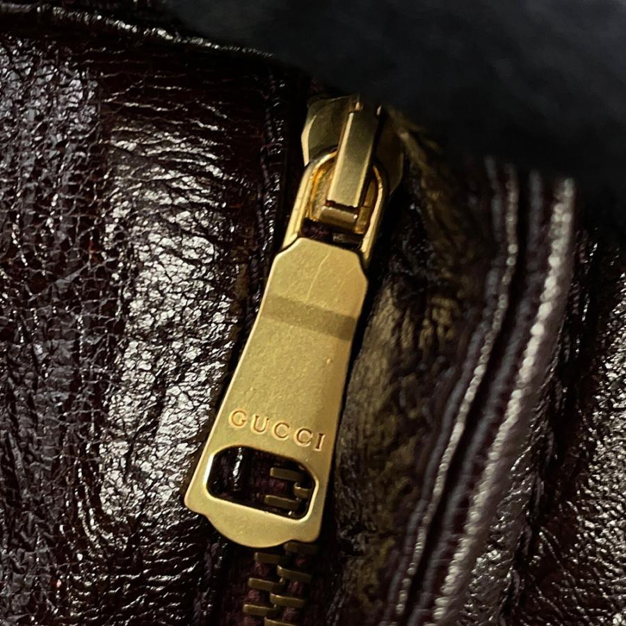 グッチ パンツ ストレートレザーパンツ ラムスキン メンズサイズ46 713493 GUCCI ボトムス_6