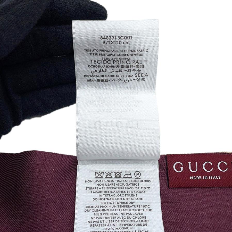 グッチ スカーフ ヒグチユウコ キャット シルク100％ 848291 GUCCI 猫