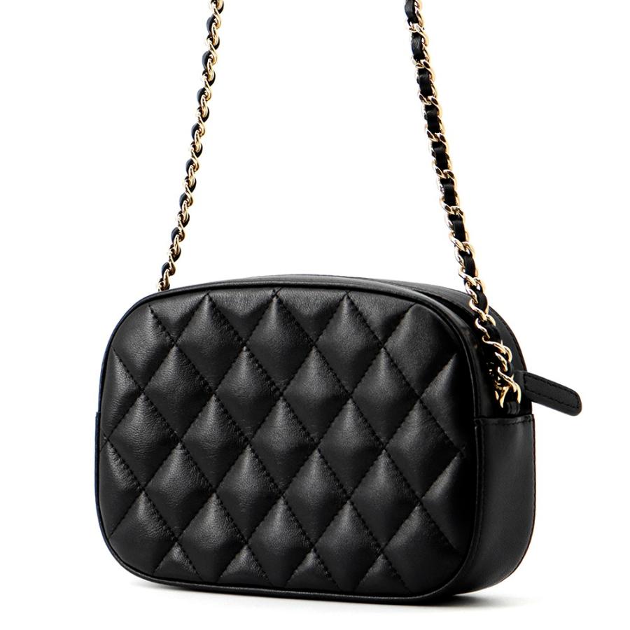 CHANEL ショルダーバッグ レディース シャネル チェーンショルダーバッグ マトラッセ ココマーク キャビア