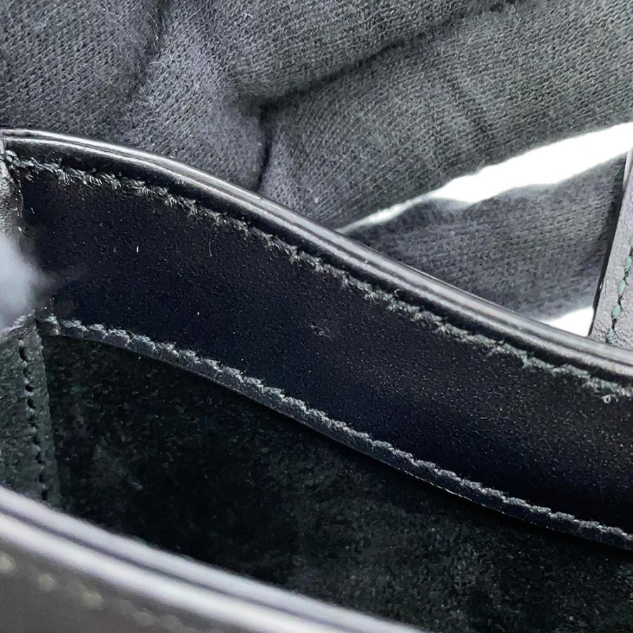 サンローランパリ ショルダーバッグ LE 5 A 7 ミニ バーティカル レザー 735214 SAINT LAURENT PARIS 黒 サンローランパリ ショルダーバッグ LE 5 A 7 ミニ バーティカル