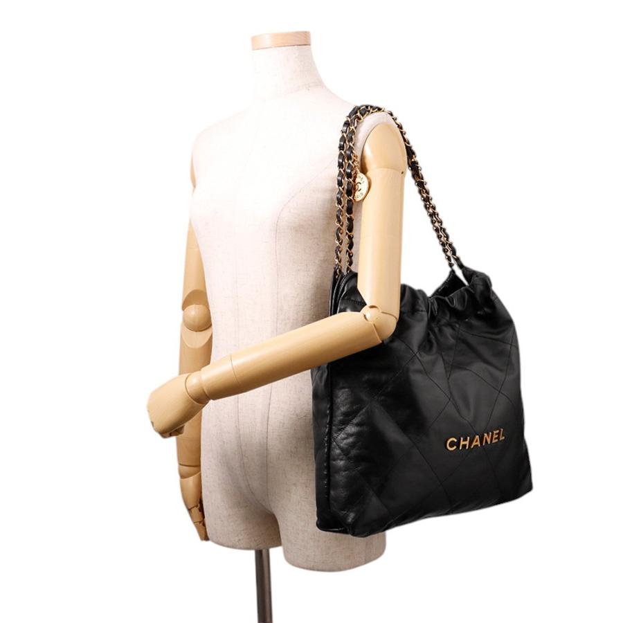 シャネル ハンドバッグ シャネル22 カーフレザー AS3261 CHANEL バッグ