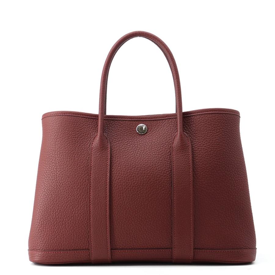 エルメス トートバッグ ガーデンパーティTPM ルージュアッシュ/シルバー金具 エルメス トートバッグ ガーデンパーティTPM ルージュアッシュ