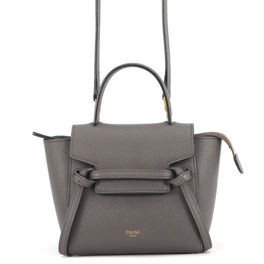 セリーヌ ハンドバッグ ベルトバッグ ナノ レザー 189003 CELINE 2way