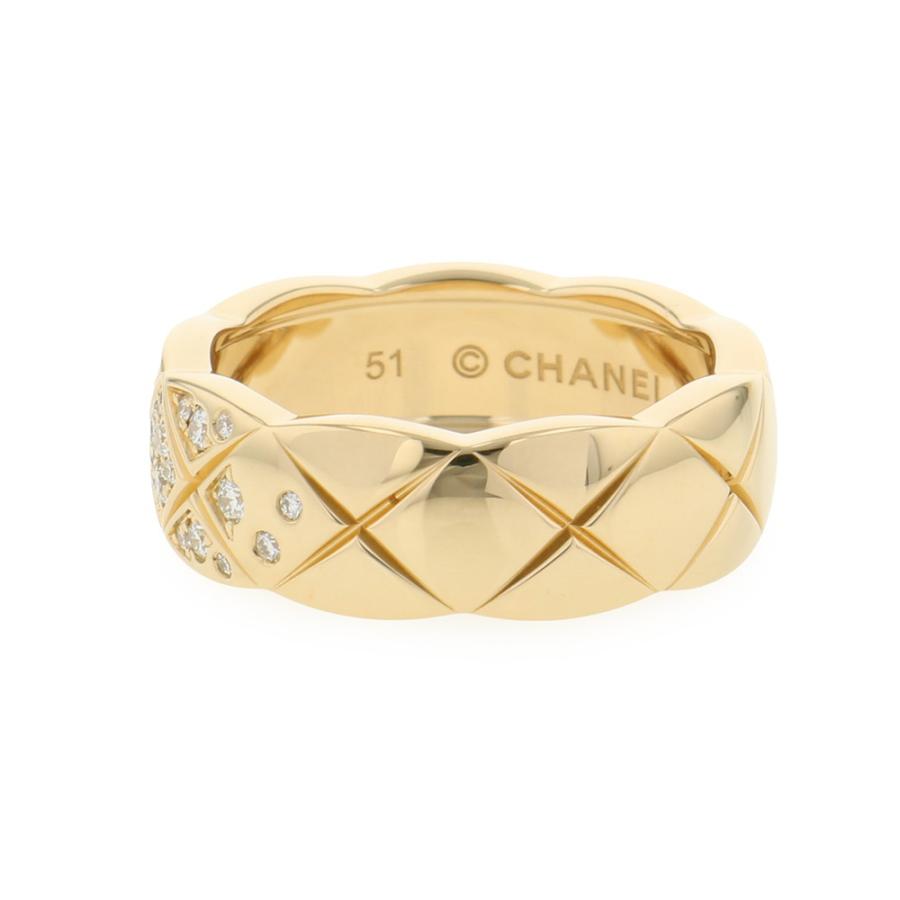 CHANEL シャネル ココクラッシュ リング ミディアム イエローゴールド51 シャネル リング ココクラッシュ コレクション ミディアムモデル