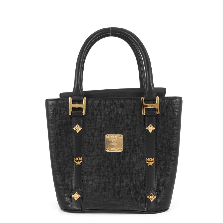 ハンドバッグ ハンドバッグ MCM エムシーエム 黒