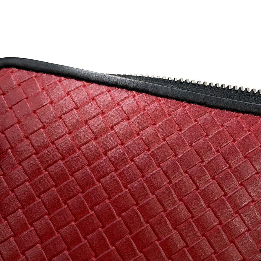 ボッテガヴェネタ 長財布 イントレチャート バイカラー ラウンド