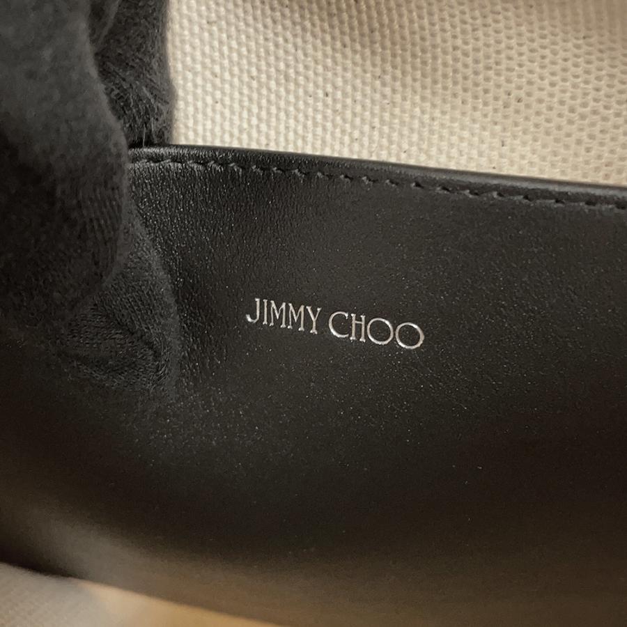 ジミーチュウ トートバッグ キャンバス レザー JIMMY CHOO 【安心保証