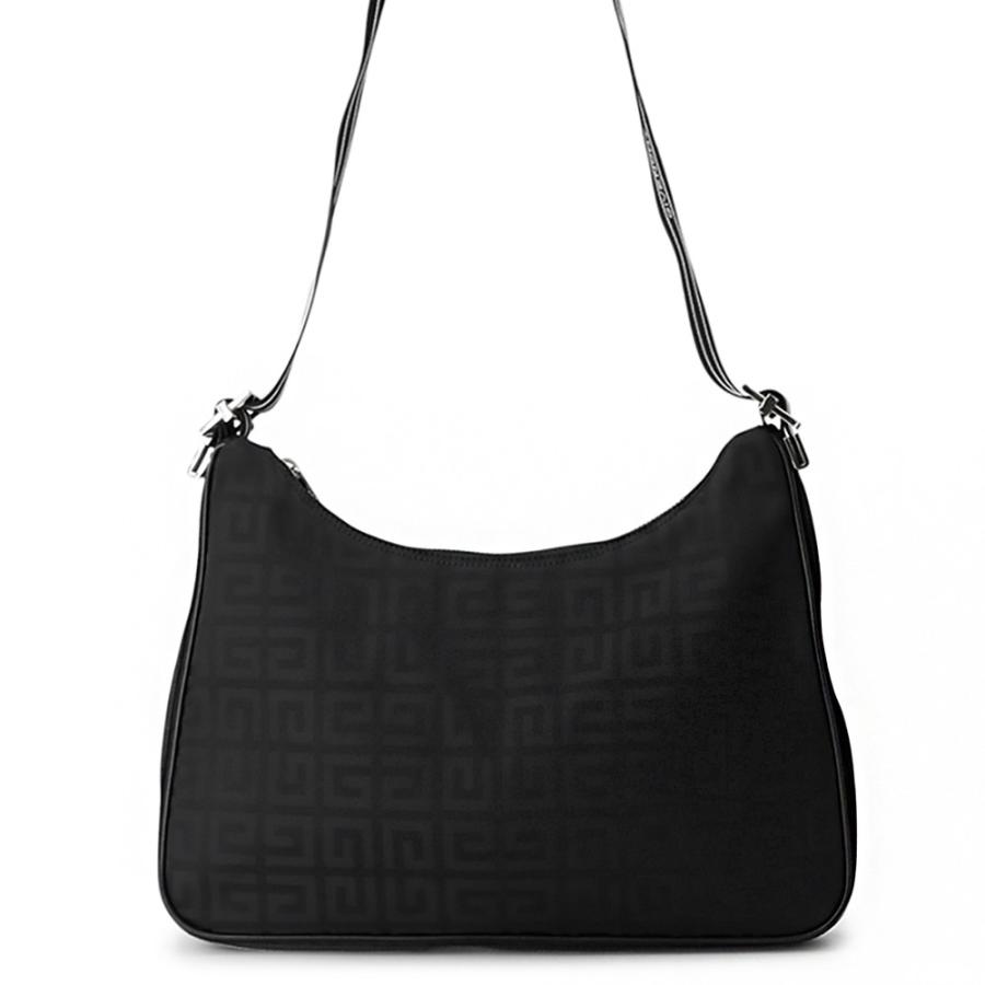 極美品 GIVENCHY ジバンシー 4G ワンショルダーバッグ 黒 ブラック ジバンシー ショルダーバッグ 4Gロゴ ナイロン GIVENCHY 黒 【安心保証
