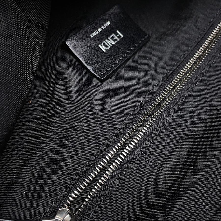 フェンディ リュック ナイロン レザー 7VZ037 SIU FENDI バッグパック イス付き 【安心保証】_11