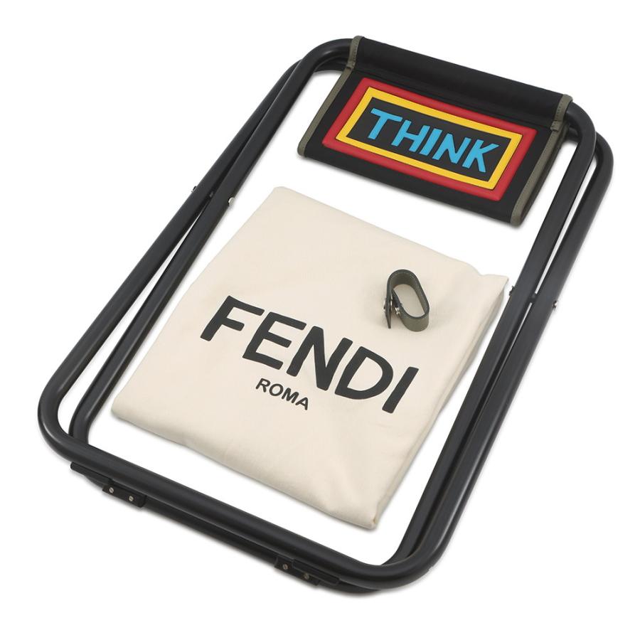 フェンディ リュック ナイロン レザー 7VZ037 SIU FENDI バッグパック イス付き 【安心保証】_16