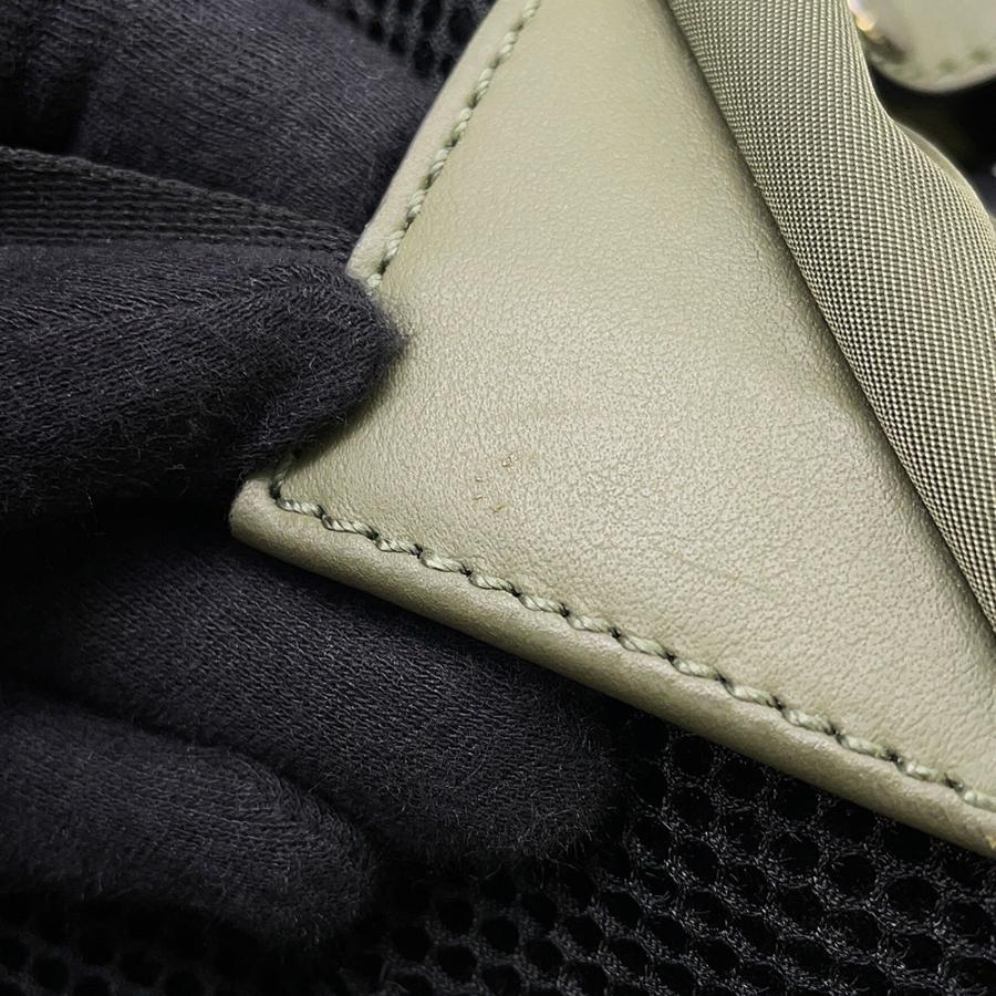 フェンディ リュック ナイロン レザー 7VZ037 SIU FENDI バッグパック イス付き 【安心保証】_9