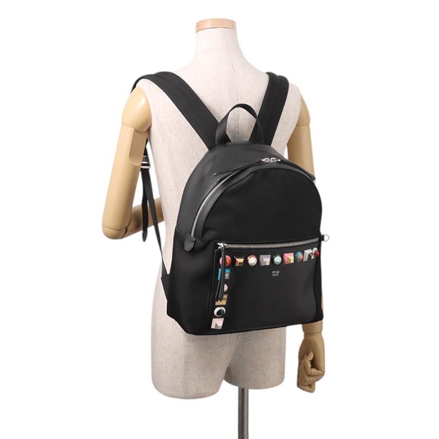 フェンディ リュック スタッズ レザー 8BZ035 FENDI バッグ バック