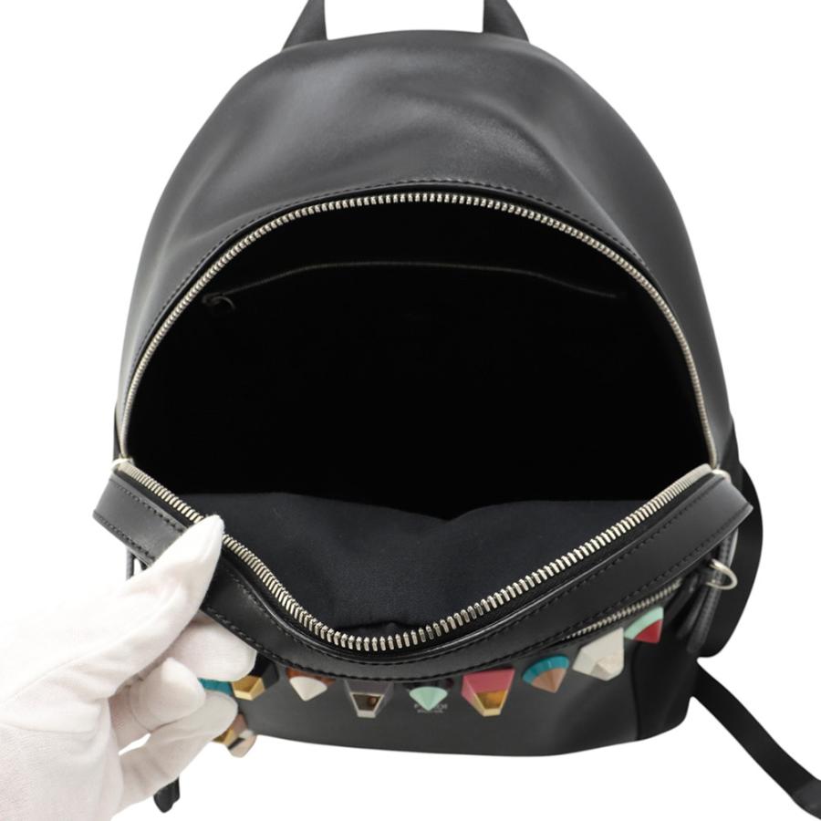 フェンディ リュック スタッズ レザー 8BZ035 FENDI バッグ バック