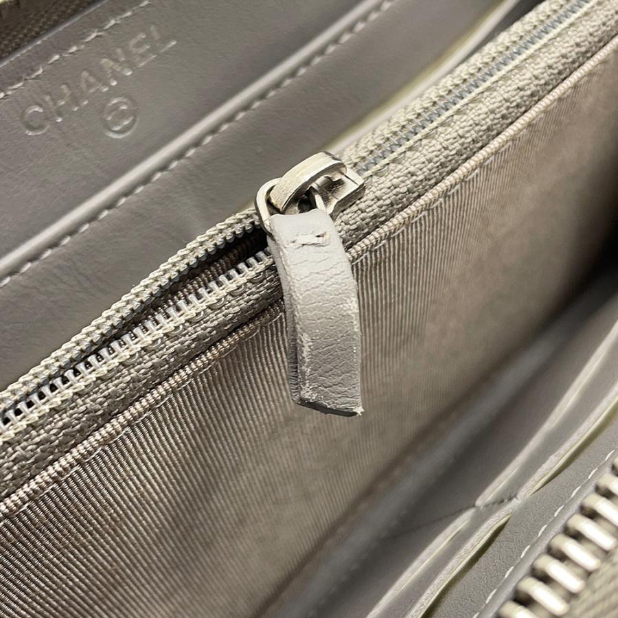 シャネル 長財布 マトラッセ クラシック ロング ジップ ウォレット ココマーク パテント A50097 財布 【安心保証】の画像