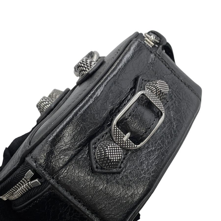 バレンシアガ ポーチ ルカゴール ハートポーチ レザー 771674 BALENCIAGA 黒 小物入れ 【安心保証】_4