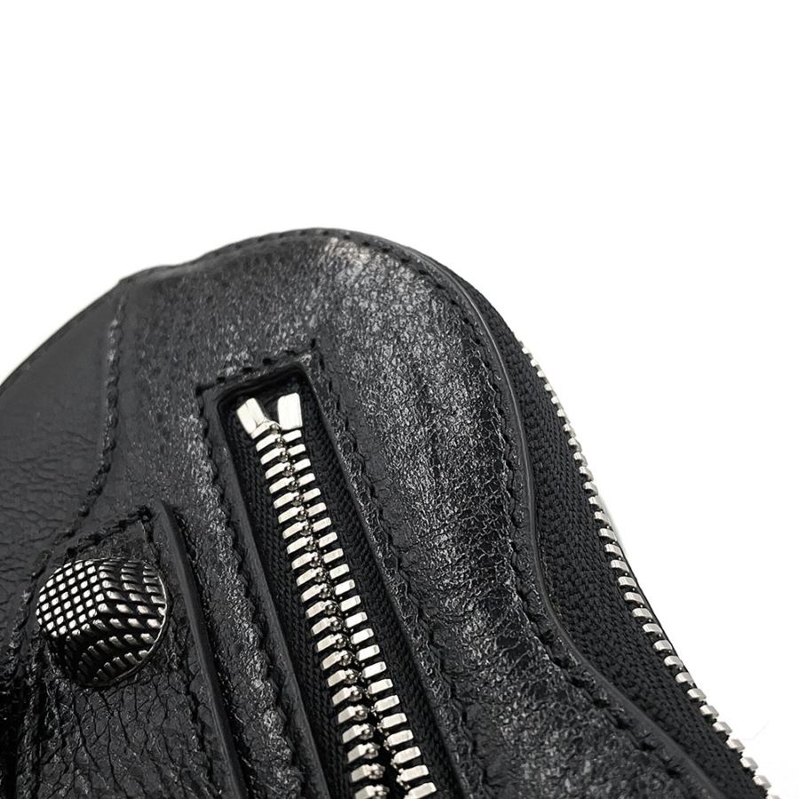 バレンシアガ ポーチ ルカゴール ハートポーチ レザー 771674 BALENCIAGA 黒 小物入れ 【安心保証】_8