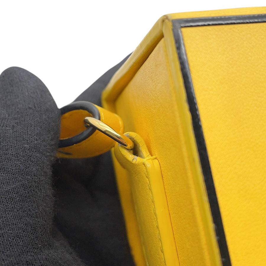 フェンディ FENDI ボックス ショルダーバッグ バッグ レザー レディース ブラック系 7VA519 【中古】 FENDI - フェンディ FENDI ボックス ショルダーバッグ バッグ レザー