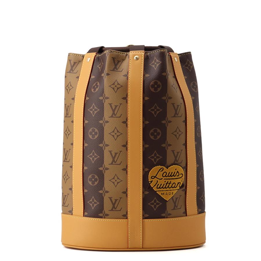 ルイヴィトン リュック モノグラム・ストライプ ランドネ・メッセンジャー M45968 LOUIS VUITTON メンズ NIGOコラボ ルイヴィトン リュック モノグラム・ストライプ ランドネ