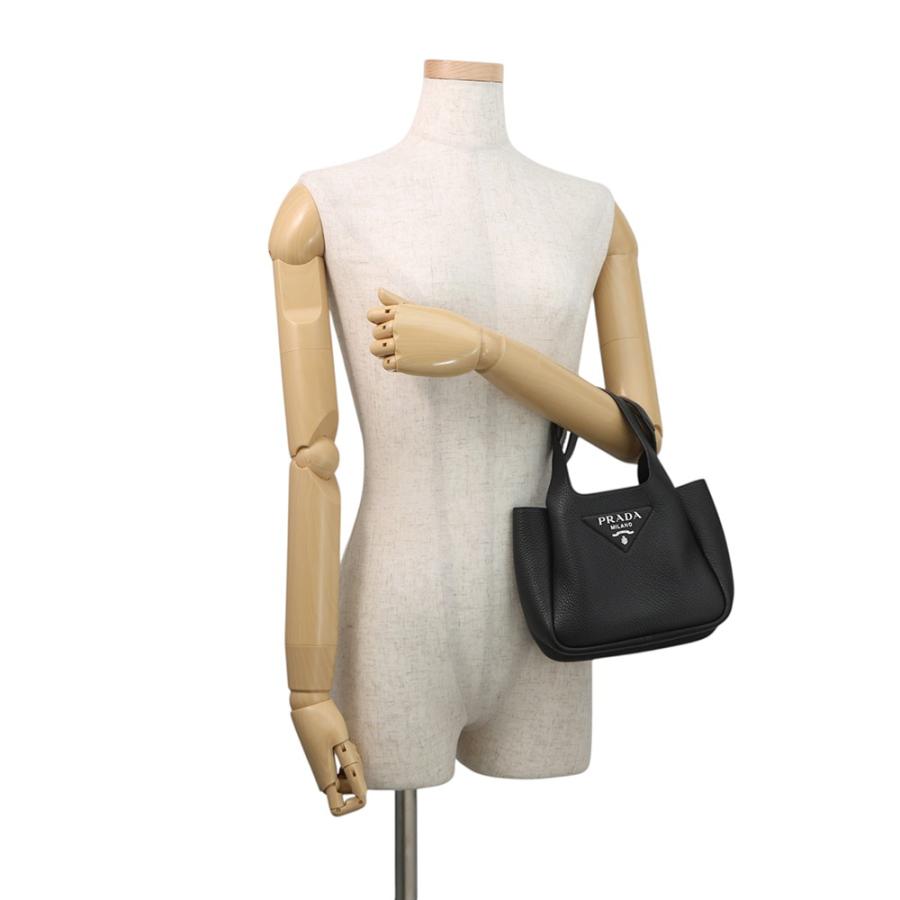 プラダ ハンドバッグ ヴィッテロダイノ ロゴ レザー 1BA349 PRADA 