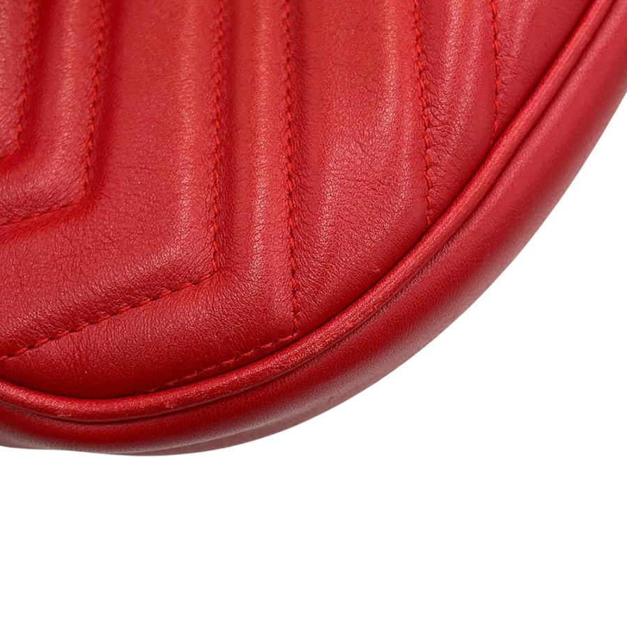 グッチ ウエストバッグ GGマーモント キルティング レザー ベルトバッグ 476434 GUCCI ウエストポーチ 【安心保証】_6