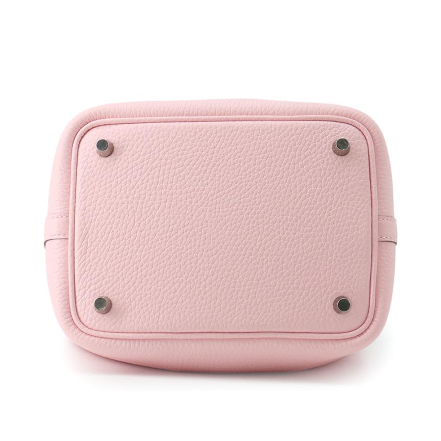 エルメス ハンドバッグ ピコタンロックPM ローズサクラ/シルバー金具 トリヨンクレマンス K刻印 HERMES トートバッグ_2