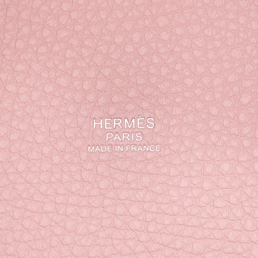 エルメス ハンドバッグ ピコタンロックPM ローズサクラ/シルバー金具 トリヨンクレマンス K刻印 HERMES トートバッグ_5