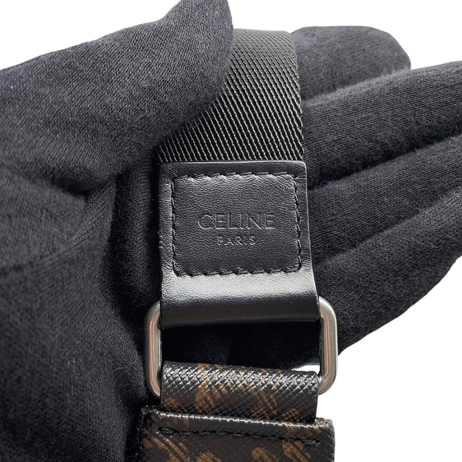 セリーヌ ボディバッグ トリオンフ ベルトバッグ PVC 195972 CELINE