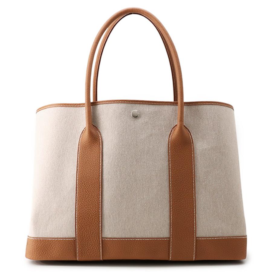 HERMES エルメス　トートバック エルメス トートバッグ ネオ・ガーデン41 ヴォヤージュ ゴールド