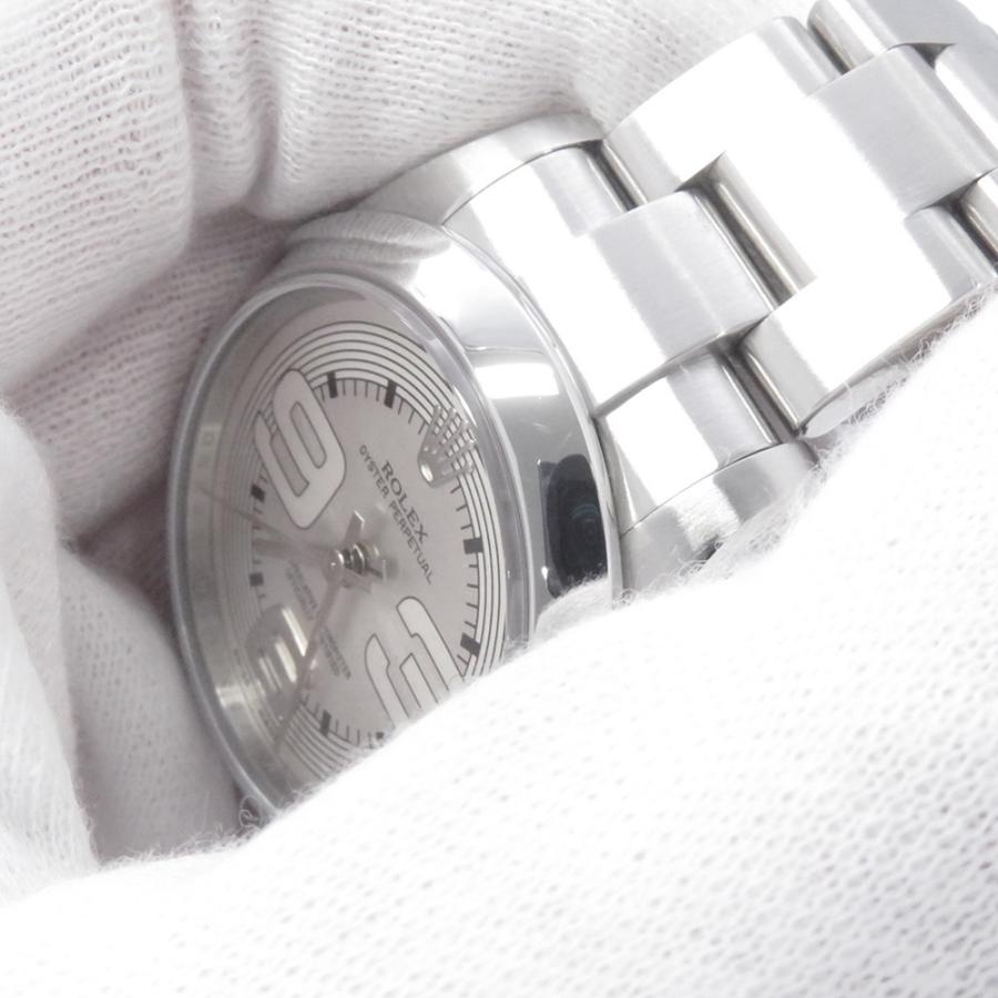 ロレックス オイスターパーペチュアル31 M番 177200 ROLEX ウォッチ 腕時計 シルバー文字盤 ビッグアラビア ロレックス オイスターパーペチュアル31 M番 177200 ROLEX ウォッチ