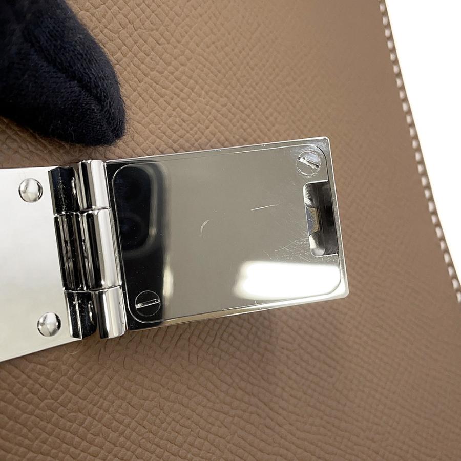 エルメス クラッチバッグ サック ア デペッシュ24 エトゥープ/シルバー