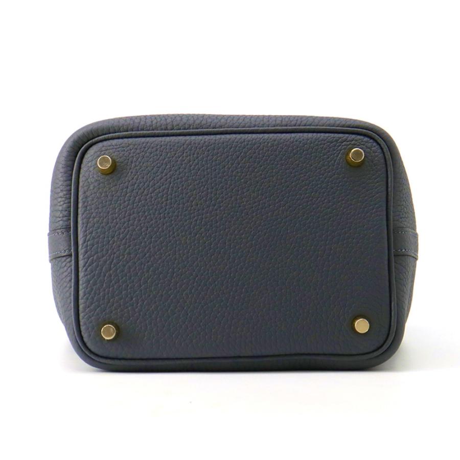 エルメス ハンドバッグ ピコタンロックPM グリミスティ/シャンパンゴールド金具 トリヨンクレマンス K刻印 HERMES_2
