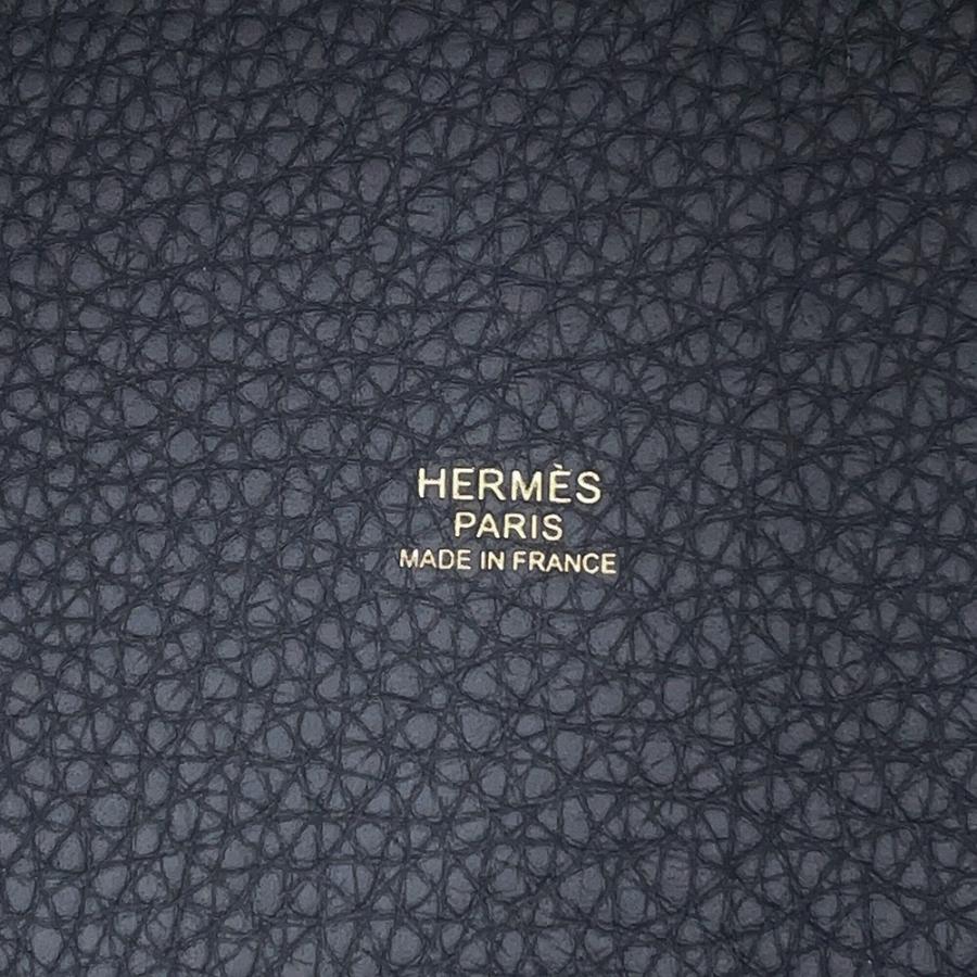 エルメス ハンドバッグ ピコタンロックPM グリミスティ/シャンパンゴールド金具 トリヨンクレマンス K刻印 HERMES_5