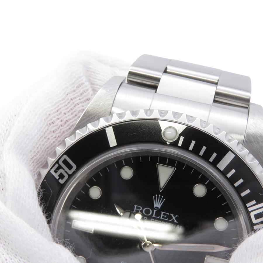 ロレックス サブマリーナ ノンデイト V番 14060M ROLEX 腕時計 黒文字