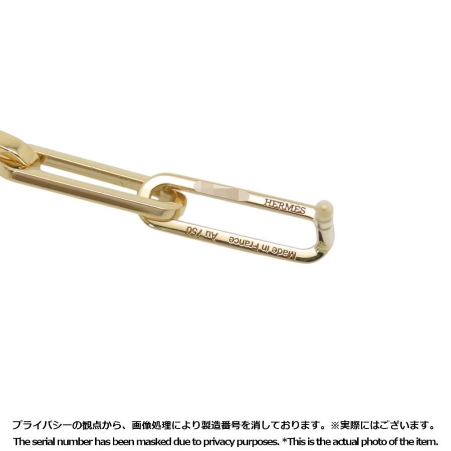 エルメス ピアス ケリー・シェーヌ K18YGイエローゴールド HERMES