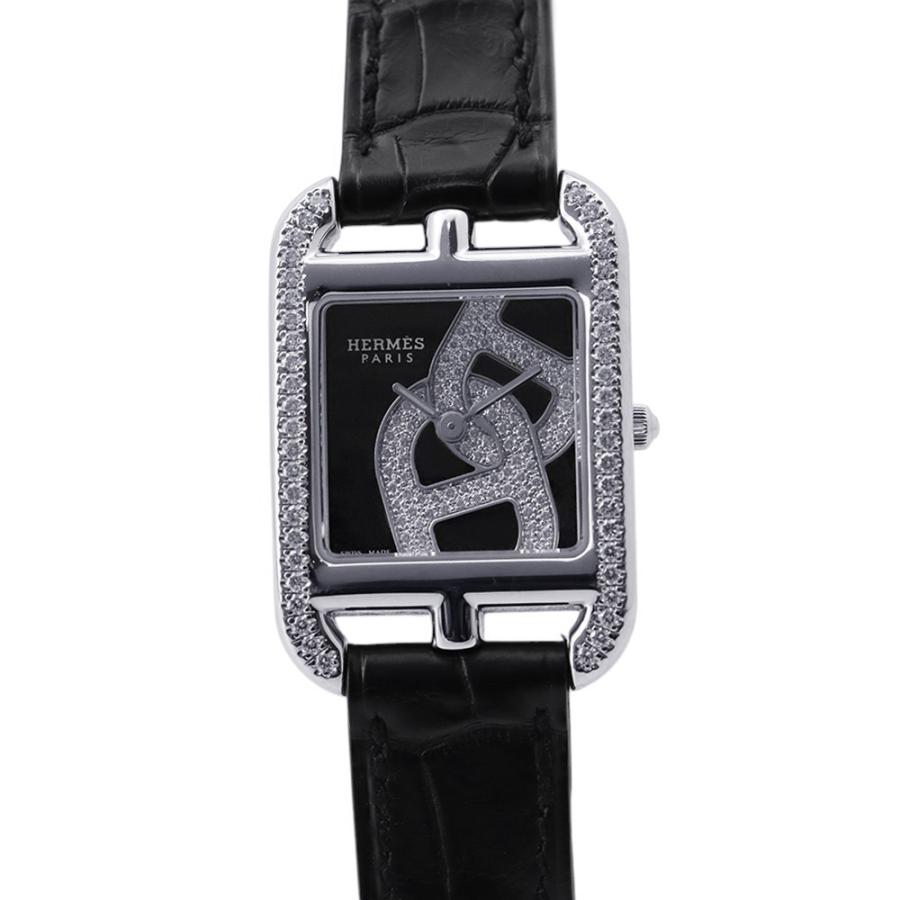 HERMES エルメス ケープコッド ドゥブル・トゥール腕時計 エルメス ケープコッド ドゥブルトゥール シェーヌダンクル ダイヤ