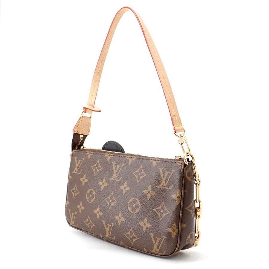 ルイ・ヴィトン ポーチ モノグラム・パンダ LV × TM ポシェット 