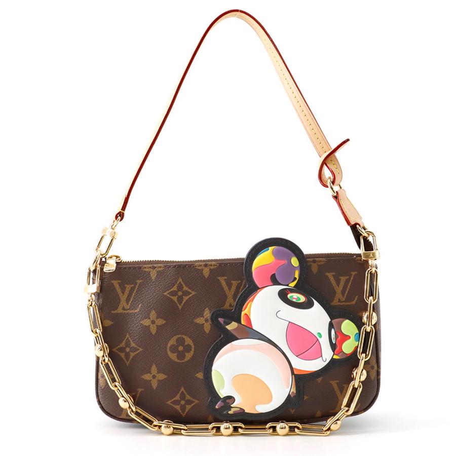 ルイヴィトン ハンドバッグ モノグラム・パンダ LV × TM ポシェット 