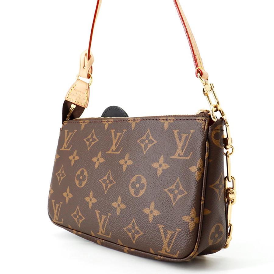 ルイヴィトン ハンドバッグ モノグラム・パンダ LV × TM ポシェット 