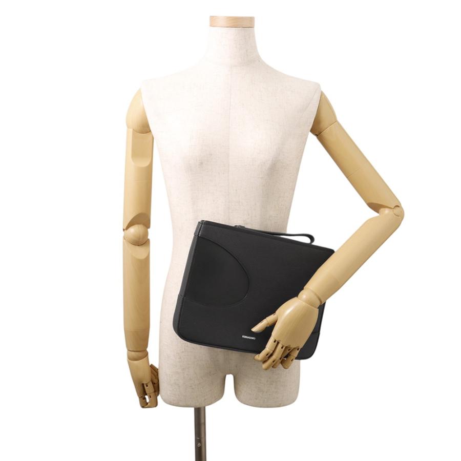 サルヴァトーレ・フェラガモ クラッチバッグ レザー 241285 Ferragamo