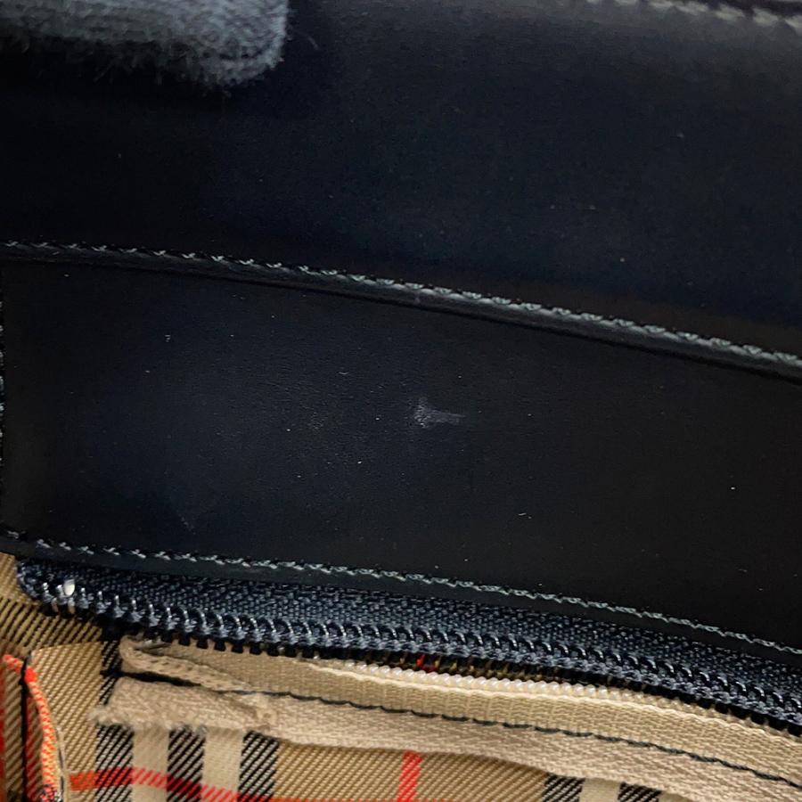 バーバリー ショルダーバッグノバチェック レザー キャンバス BURBERRY