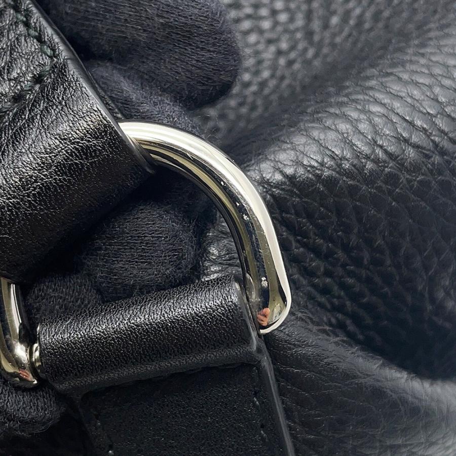 グッチ リュック ソーホー 巾着 バックパック レザー 625770 GUCCI バッグ リュックサック ブラック 黒 【安心保証】_11