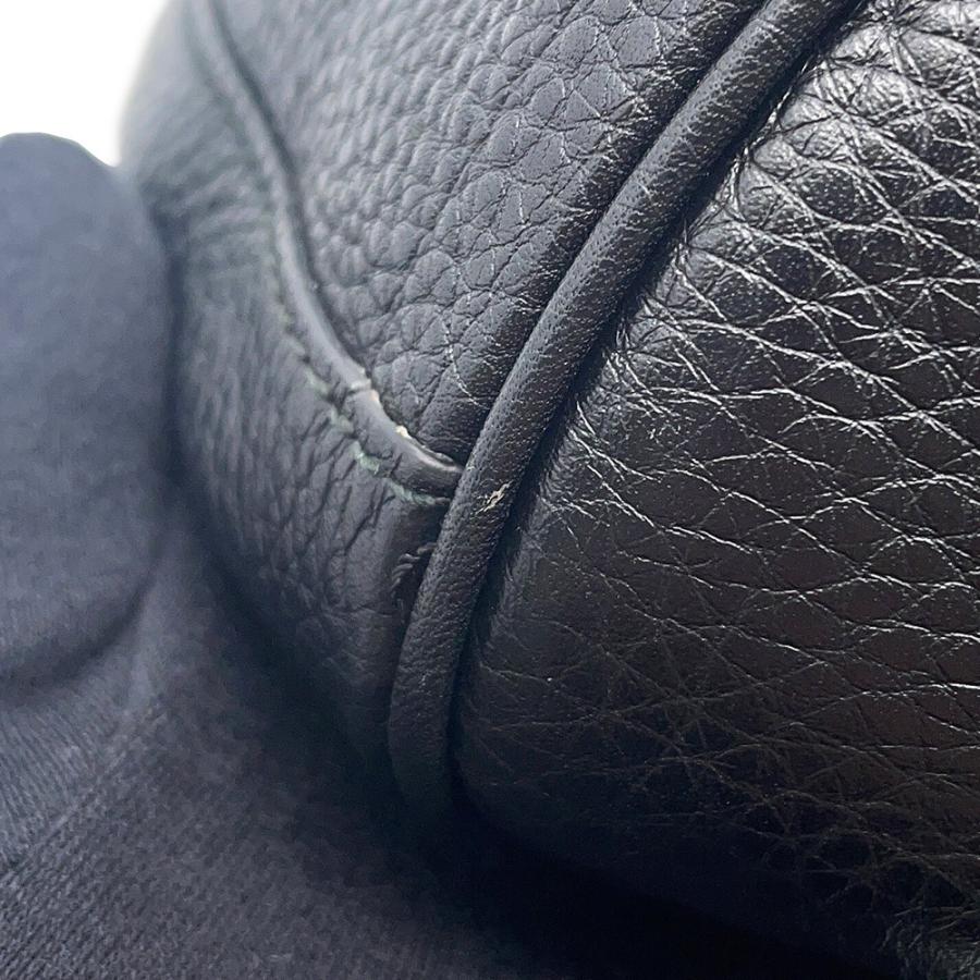 グッチ リュック ソーホー 巾着 バックパック レザー 625770 GUCCI バッグ リュックサック ブラック 黒 【安心保証】_5