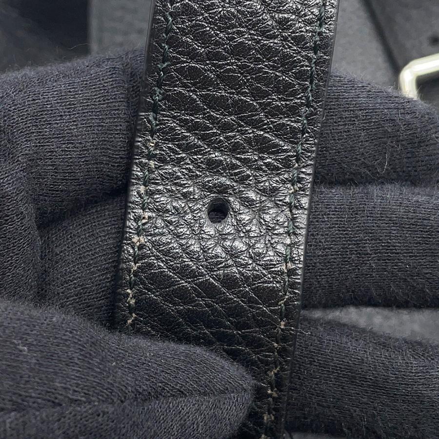 グッチ リュック ソーホー 巾着 バックパック レザー 625770 GUCCI バッグ リュックサック ブラック 黒 【安心保証】_8